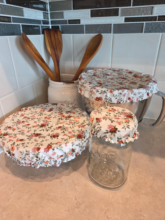 Jar & Bowl cover set of 3